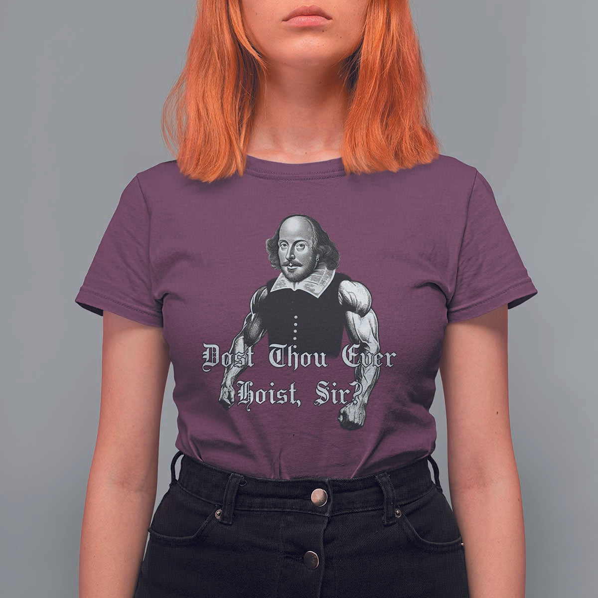 Funny Dost Thou Even Hoist Sir Gym T Shirt For Women