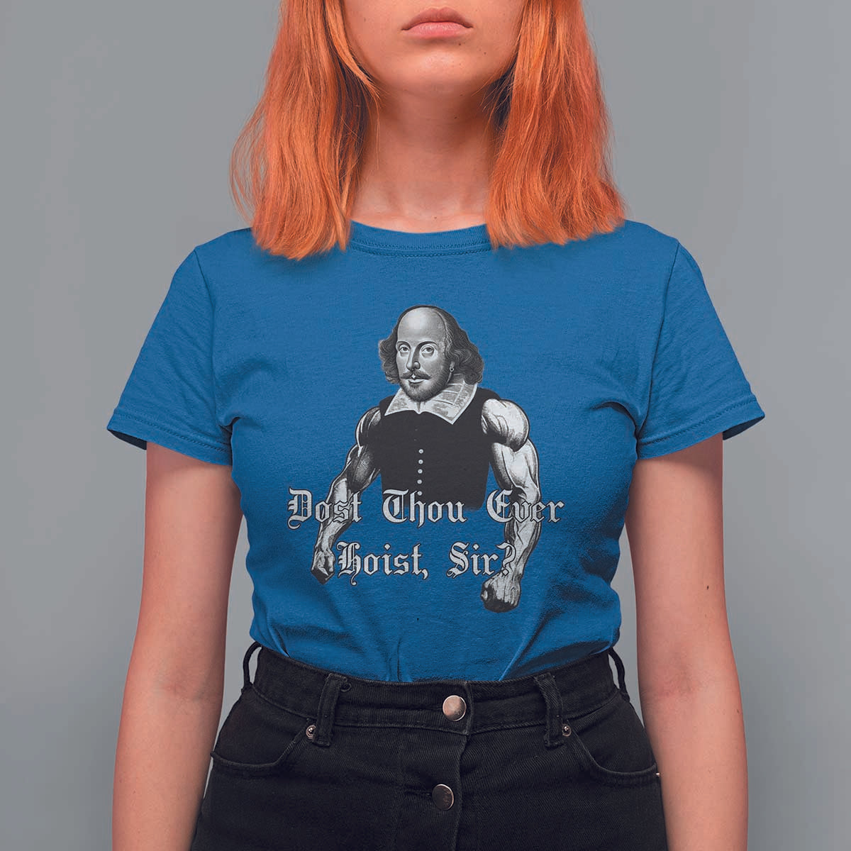 Funny Dost Thou Even Hoist Sir Gym T Shirt For Women