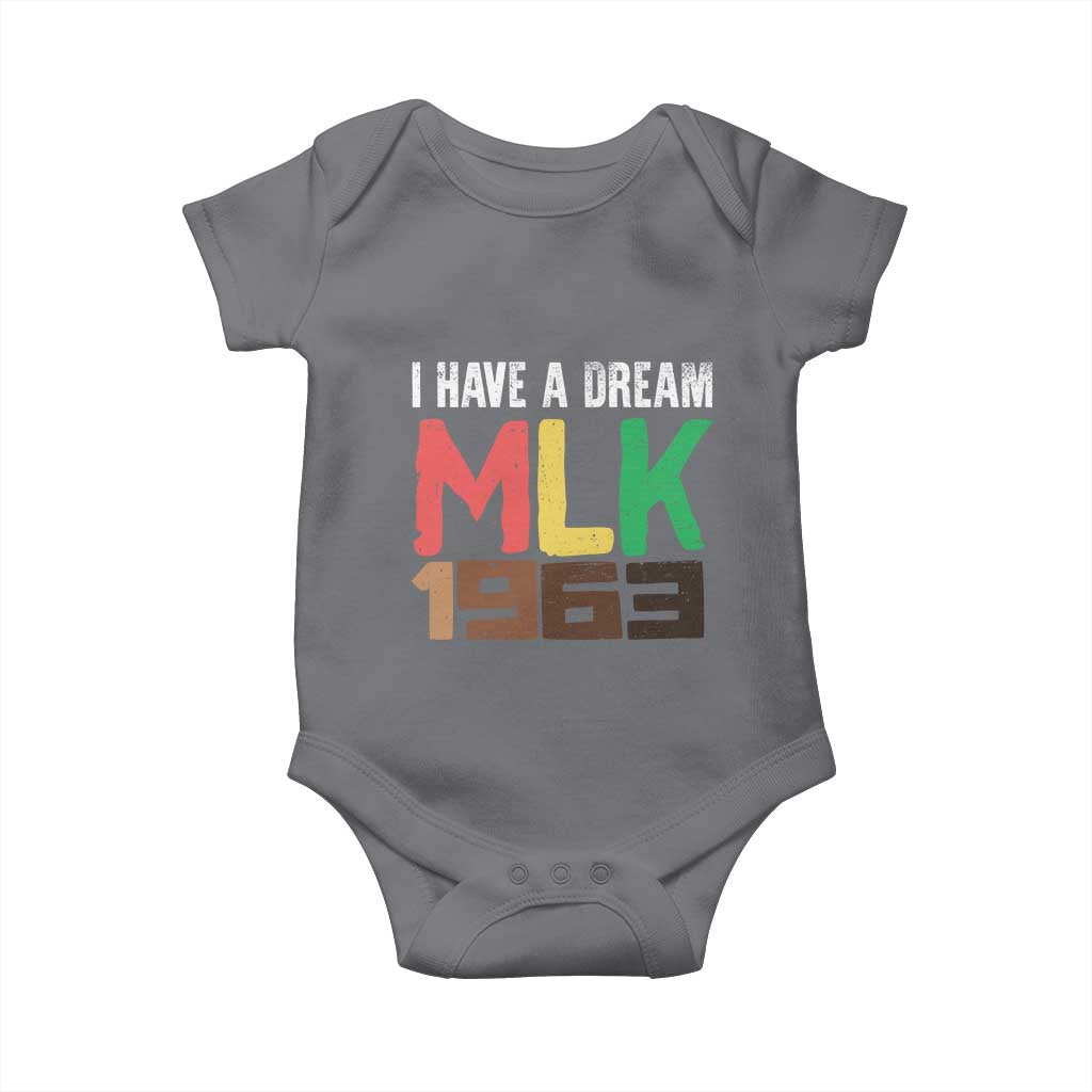 I Have A Dream Martin Luther King Baby Onesie MLK Day 1963 Speech