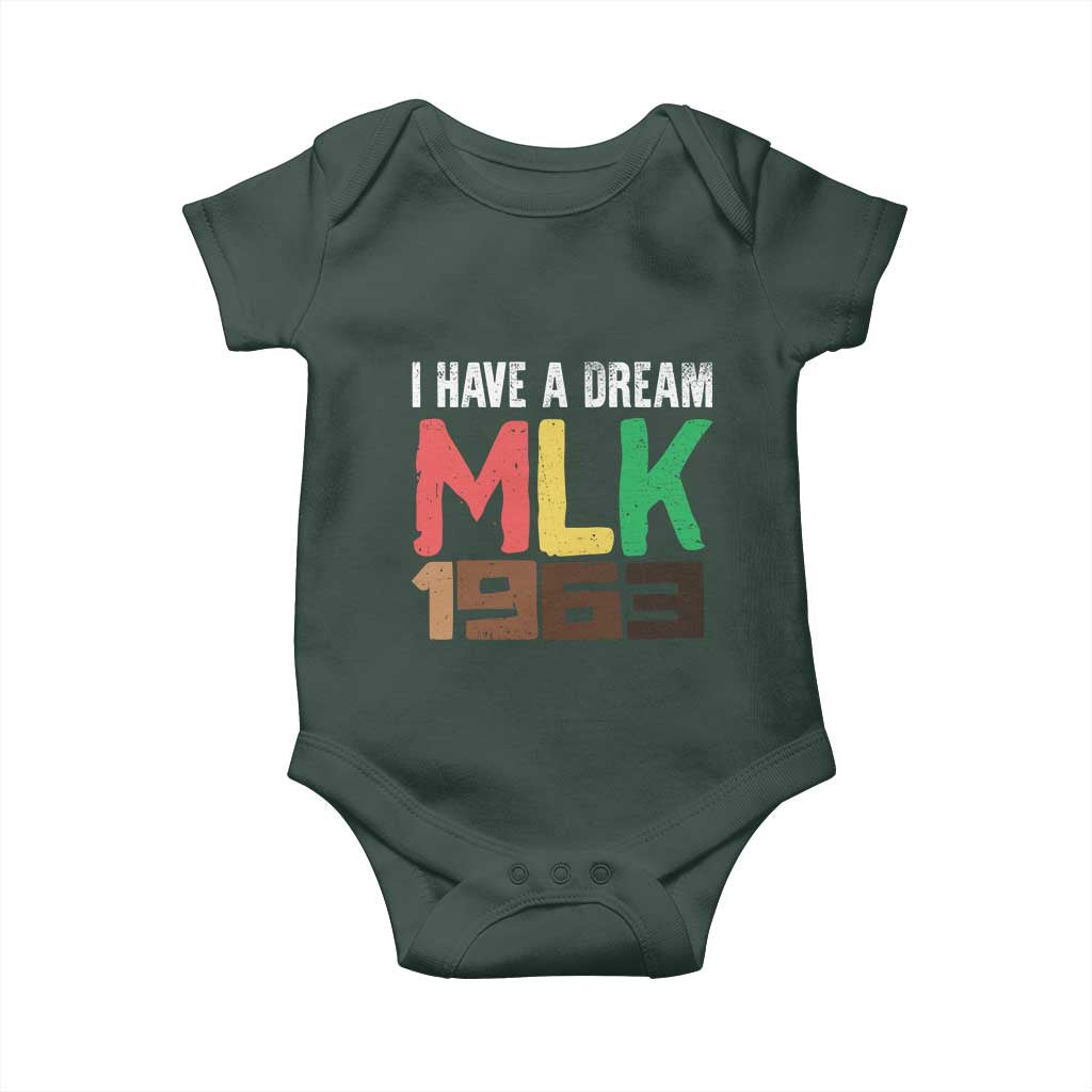 I Have A Dream Martin Luther King Baby Onesie MLK Day 1963 Speech
