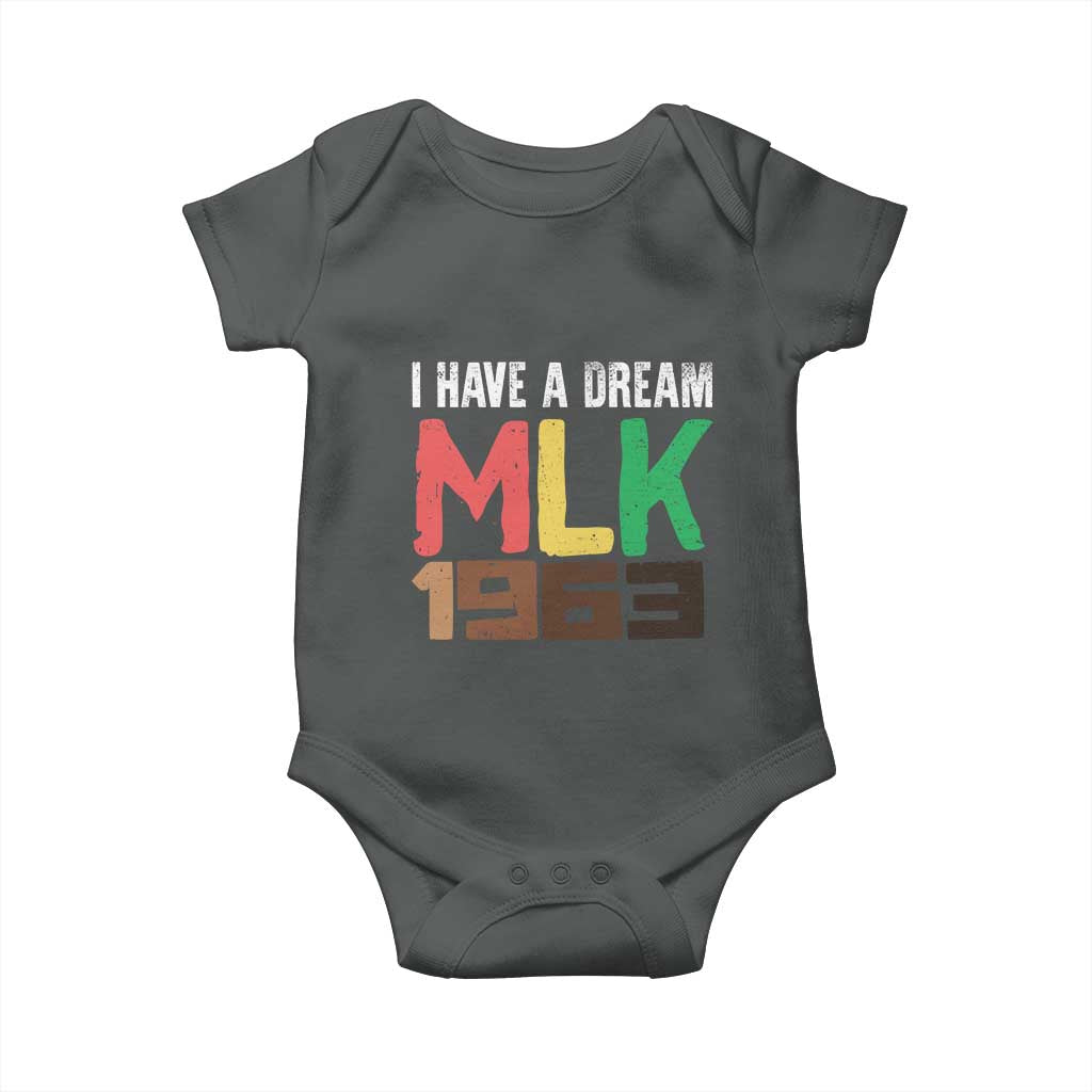 I Have A Dream Martin Luther King Baby Onesie MLK Day 1963 Speech