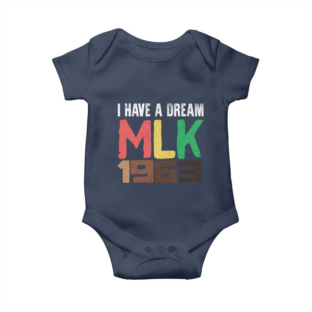I Have A Dream Martin Luther King Baby Onesie MLK Day 1963 Speech