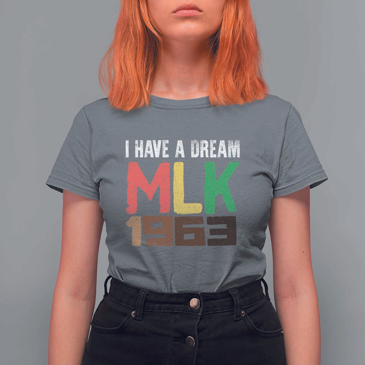 I Have A Dream Martin Luther King T Shirt For Women MLK Day 1963 Speech