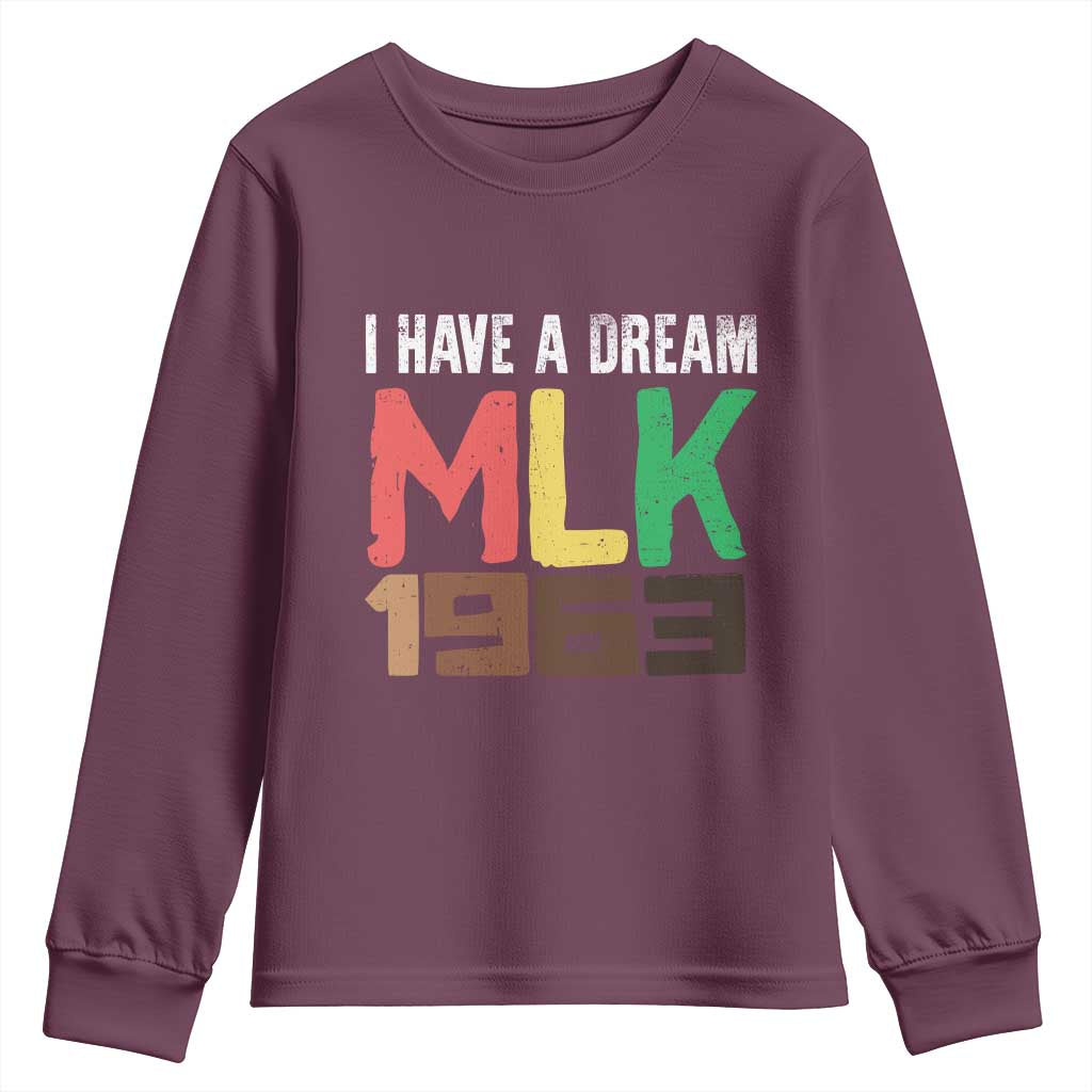 I Have A Dream Martin Luther King Youth Sweatshirt MLK Day 1963 Speech