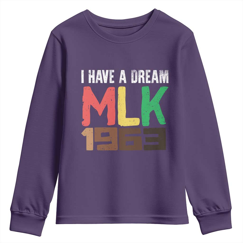 I Have A Dream Martin Luther King Youth Sweatshirt MLK Day 1963 Speech