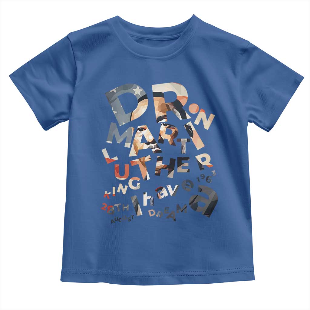 I Have A Dream Dr. Martin Luther King Toddler T Shirt MLK Day 1963