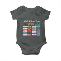 What We Learn From Black History Baby Onesie African American Pride
