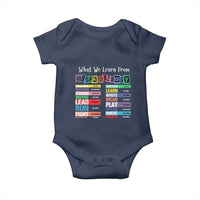 What We Learn From Black History Baby Onesie African American Pride