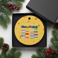 What We Learn From Black History Ceramic Ornament African American Pride