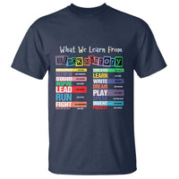What We Learn From Black History T Shirt African American Pride