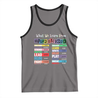 What We Learn From Black History Tank Top African American Pride