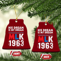 MLK His Dream Is My Dream 1963 Ceramic Ornament