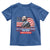 MLK Day The Time Is Always Right To Do What Is Right Toddler T Shirt Martin Luther King American Flag Black History Month