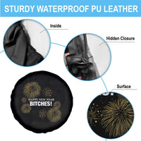 Funny Happy New Year Bitches Spare Tire Cover NYE Party Fireworks - Wonder Print Shop