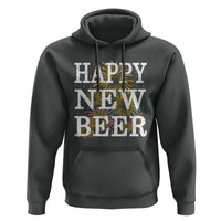 Funny Happy New Beer New Year Hoodie NYE Party Beer Lover Firework - Wonder Print Shop