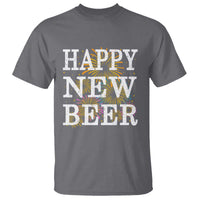 Funny Happy New Beer New Year T Shirt NYE Party Beer Lover Firework - Wonder Print Shop