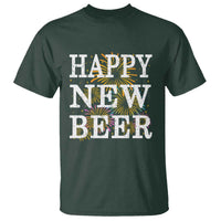 Funny Happy New Beer New Year T Shirt NYE Party Beer Lover Firework - Wonder Print Shop