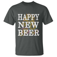 Funny Happy New Beer New Year T Shirt NYE Party Beer Lover Firework - Wonder Print Shop