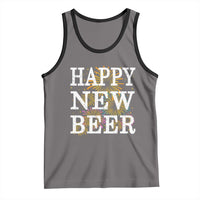 Funny Happy New Beer New Year Tank Top NYE Party Beer Lover Firework - Wonder Print Shop