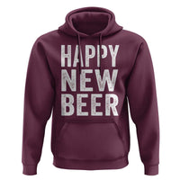 Funny Happy New Beers New Year Hoodie NYE Party Beer Lover - Wonder Print Shop