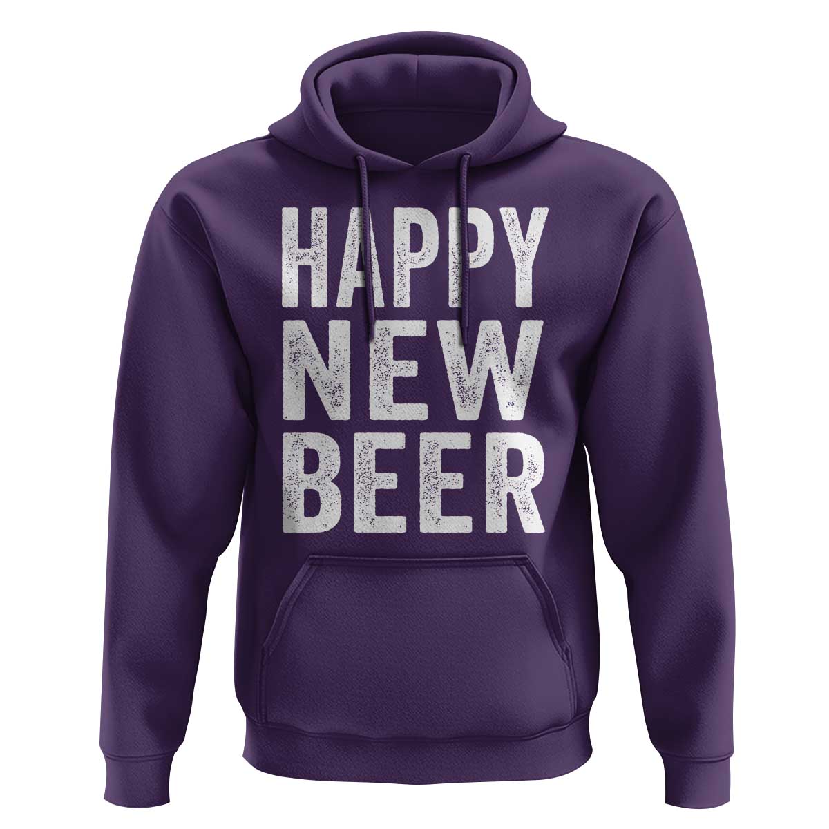 Funny Happy New Beers New Year Hoodie NYE Party Beer Lover - Wonder Print Shop