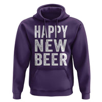 Funny Happy New Beers New Year Hoodie NYE Party Beer Lover - Wonder Print Shop