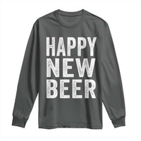 Funny Happy New Beers New Year Long Sleeve Shirt NYE Party Beer Lover - Wonder Print Shop