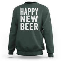 Funny Happy New Beers New Year Sweatshirt NYE Party Beer Lover - Wonder Print Shop