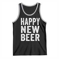 Funny Happy New Beers New Year Tank Top NYE Party Beer Lover - Wonder Print Shop