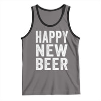 Funny Happy New Beers New Year Tank Top NYE Party Beer Lover - Wonder Print Shop