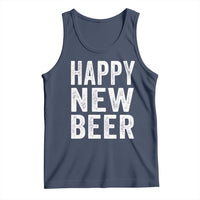 Funny Happy New Beers New Year Tank Top NYE Party Beer Lover - Wonder Print Shop