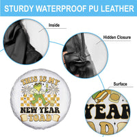 Funny New Years Eve Spare Tire Cover This Is My New Year Toad Frog Pun - Wonder Print Shop