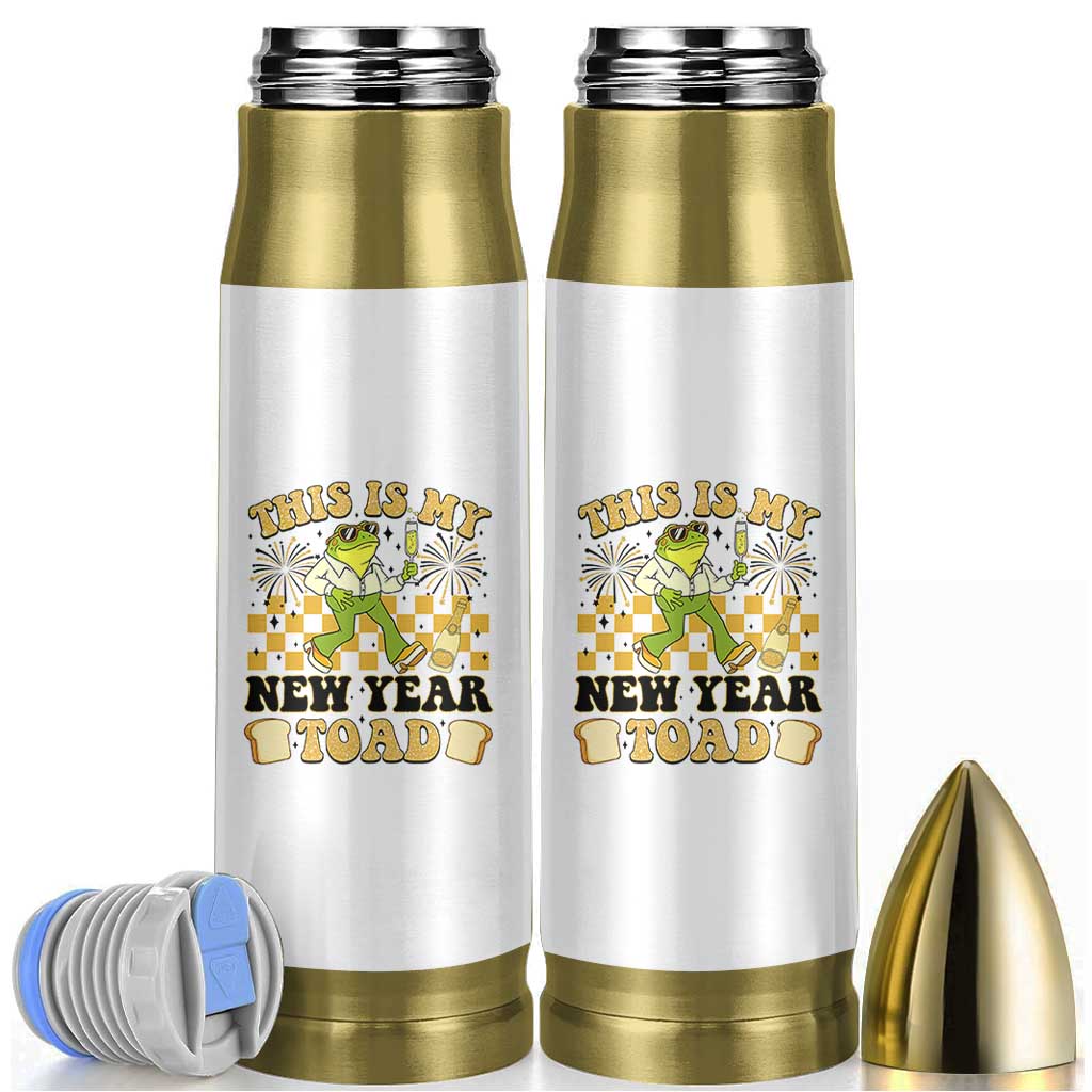 Funny New Years Eve Bullet Tumbler This Is My New Year Toad Frog Pun - Wonder Print Shop