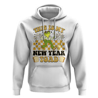 Funny New Years Eve Hoodie This Is My New Year Toad Frog Pun - Wonder Print Shop