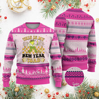 Funny New Years Eve Ugly Christmas Sweater This Is My New Year Toad Frog Pun - Wonder Print Shop
