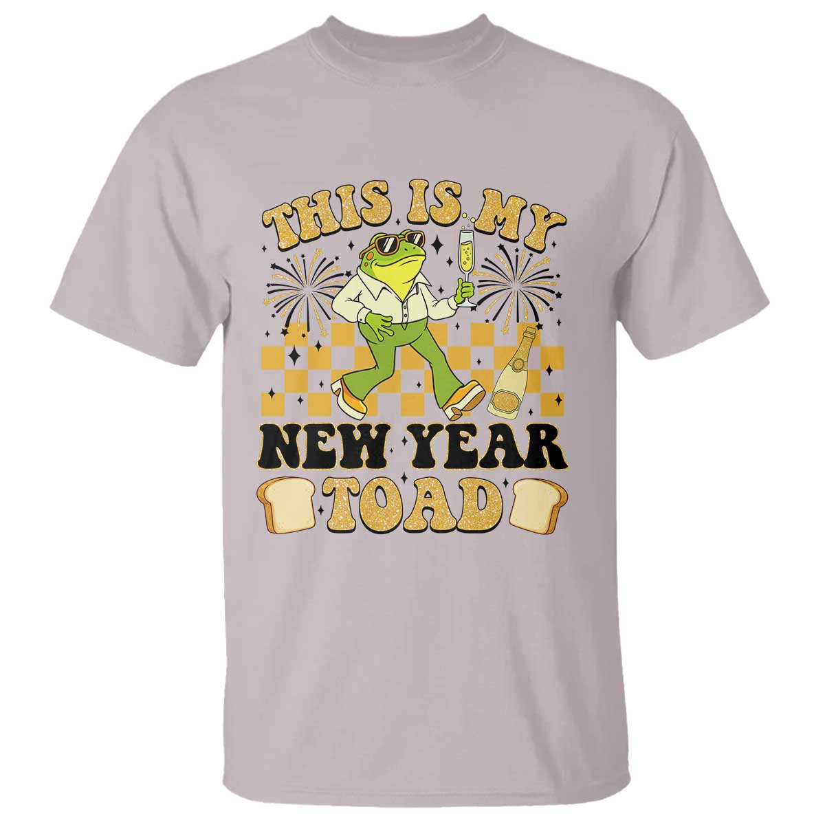 Funny New Years Eve T Shirt This Is My New Year Toad Frog Pun - Wonder Print Shop