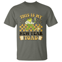 Funny New Years Eve T Shirt This Is My New Year Toad Frog Pun - Wonder Print Shop