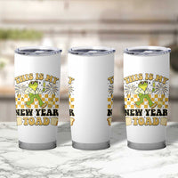 Funny New Years Eve Tumbler Cup This Is My New Year Toad Frog Pun - Wonder Print Shop