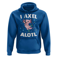Funny Axolotl Ice Skating Hoodie I Axel Alotl Winter Sport - Wonder Print Shop