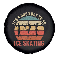 Funny It's A Good Day To Go Ice Skating Spare Tire Cover - Wonder Print Shop