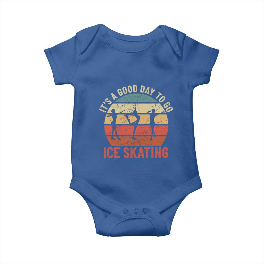 Funny It's A Good Day To Go Ice Skating Baby Onesie - Wonder Print Shop