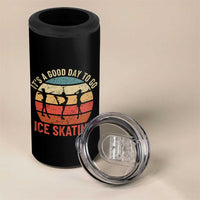 Funny It's A Good Day To Go Ice Skating 4 in 1 Can Cooler Tumbler - Wonder Print Shop
