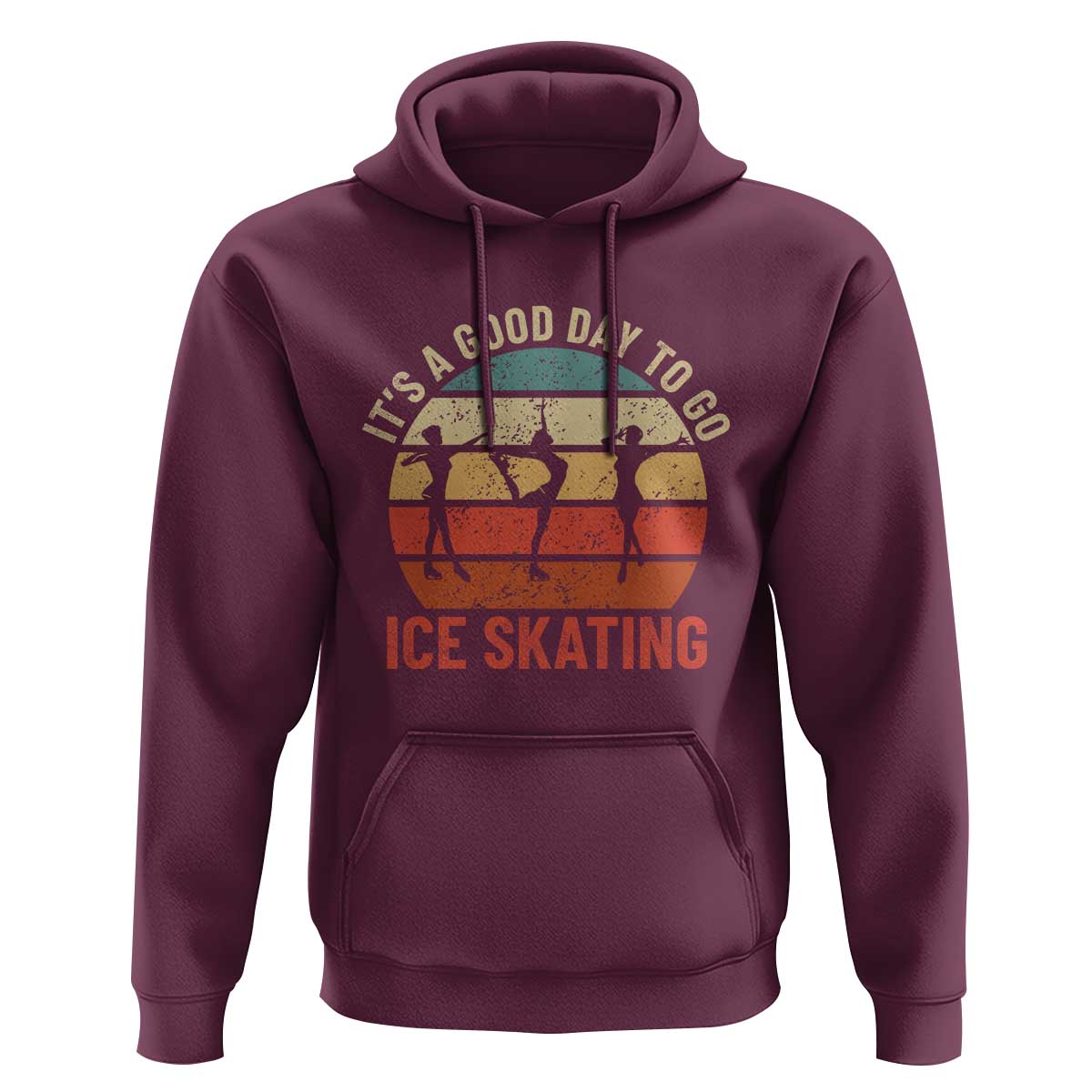 Funny It's A Good Day To Go Ice Skating Hoodie - Wonder Print Shop