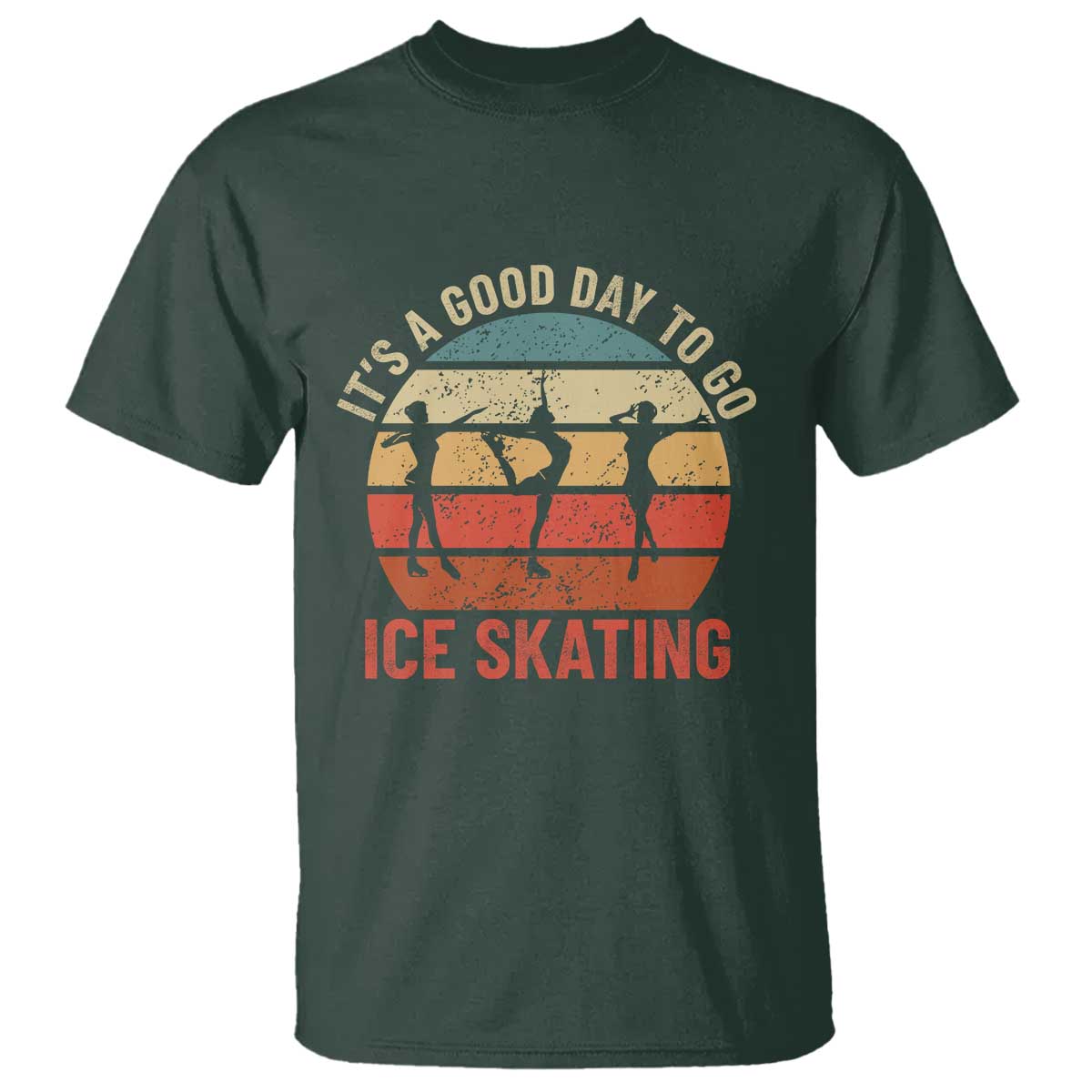 Funny It's A Good Day To Go Ice Skating T Shirt - Wonder Print Shop