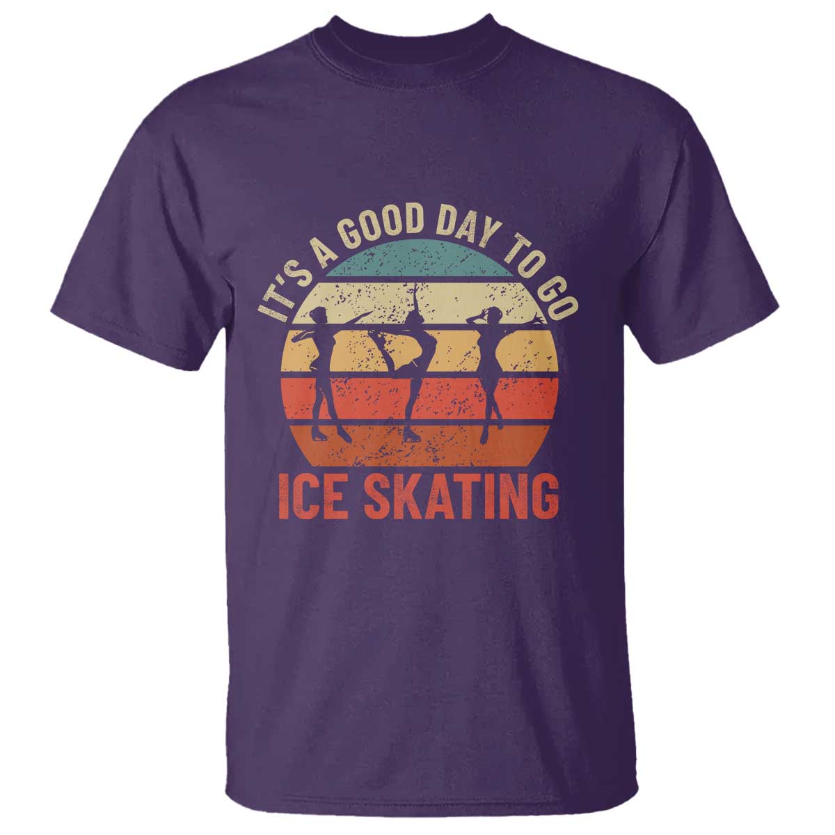 Funny It's A Good Day To Go Ice Skating T Shirt - Wonder Print Shop