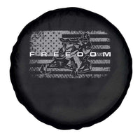 American Flag Snowmobile Freedom Winter Sport Spare Tire Cover - Wonder Print Shop
