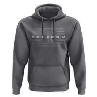 American Flag Snowmobile Freedom Winter Sport Hoodie - Wonder Print Shop