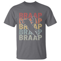Snowmobile Braaap T Shirt Retro Snowcross Snow Sled Winter Sport - Wonder Print Shop