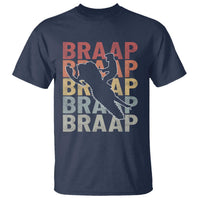 Snowmobile Braaap T Shirt Retro Snowcross Snow Sled Winter Sport - Wonder Print Shop