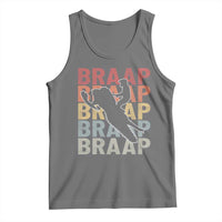 Snowmobile Braaap Tank Top Retro Snowcross Snow Sled Winter Sport - Wonder Print Shop